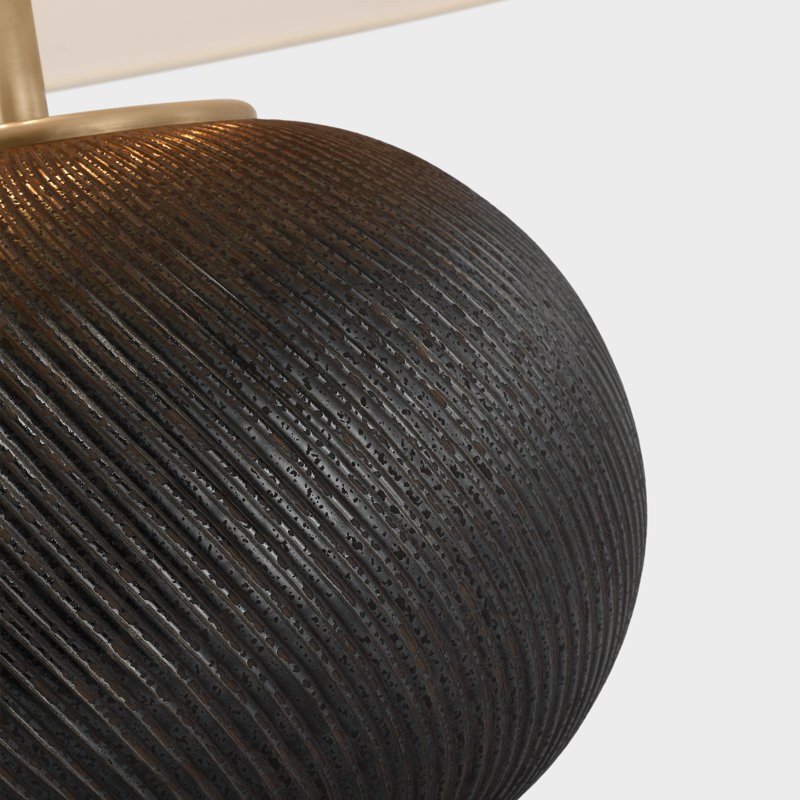 Mirelle Table Lamp, Crystal Bronze