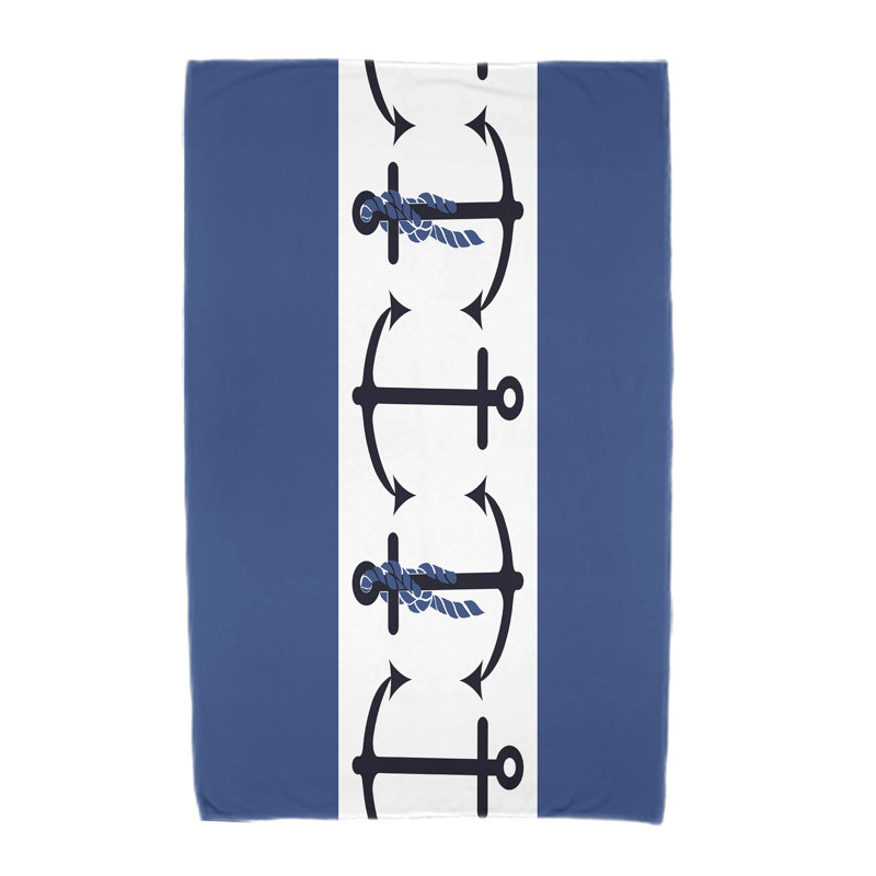 Serviette de plage Hancock, bleu