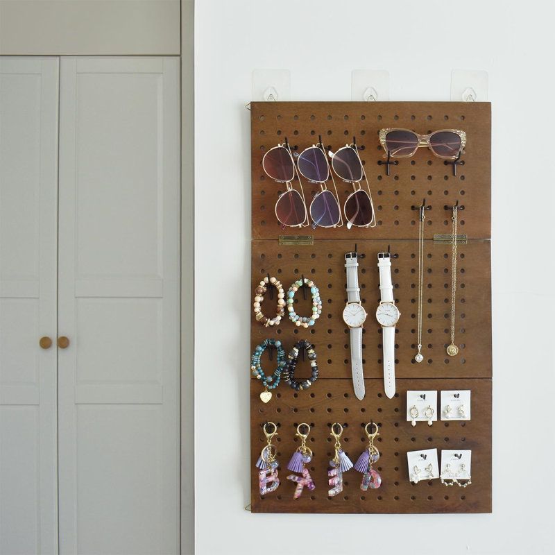Curtissa Wood Jewelry Stand +
