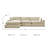 Elyza Upholstered L-Shaped Sectional-82260085-87462804