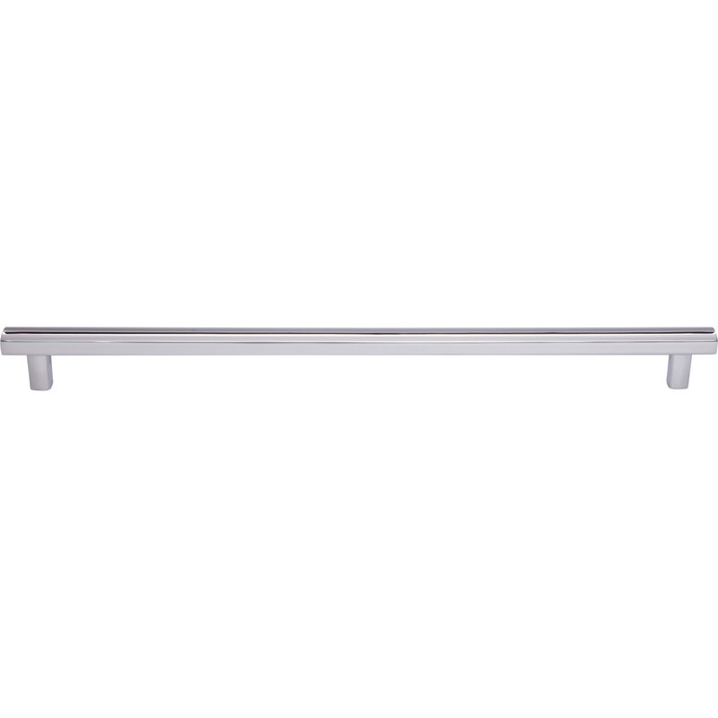 Hillmont Bar Pull, Polished Chrome, 12" Center to Center