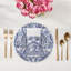 Royal Delft William and Mary Cotton Sateen Dinner Napkins-836159245