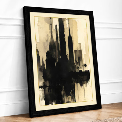 Urban Verticals Industrial - Framed Print