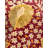 One-of-a-Kind Hayner Hand-Knotted 1990s 12'2" x 15'4" Wool Area Rug in Red/Yellow/Beige