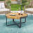 Isaac Powder-Coated Metal Frame Coffee Table