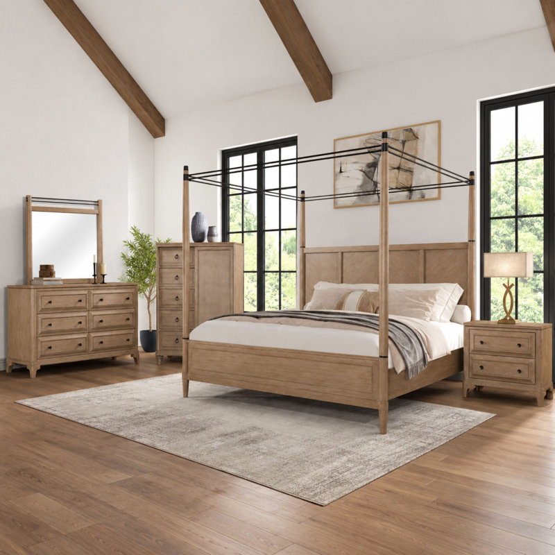 Leflore Heights Canopy Bed, Grand