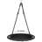 Sorbus Fabric Spinner Saucer Swing 40" Black
