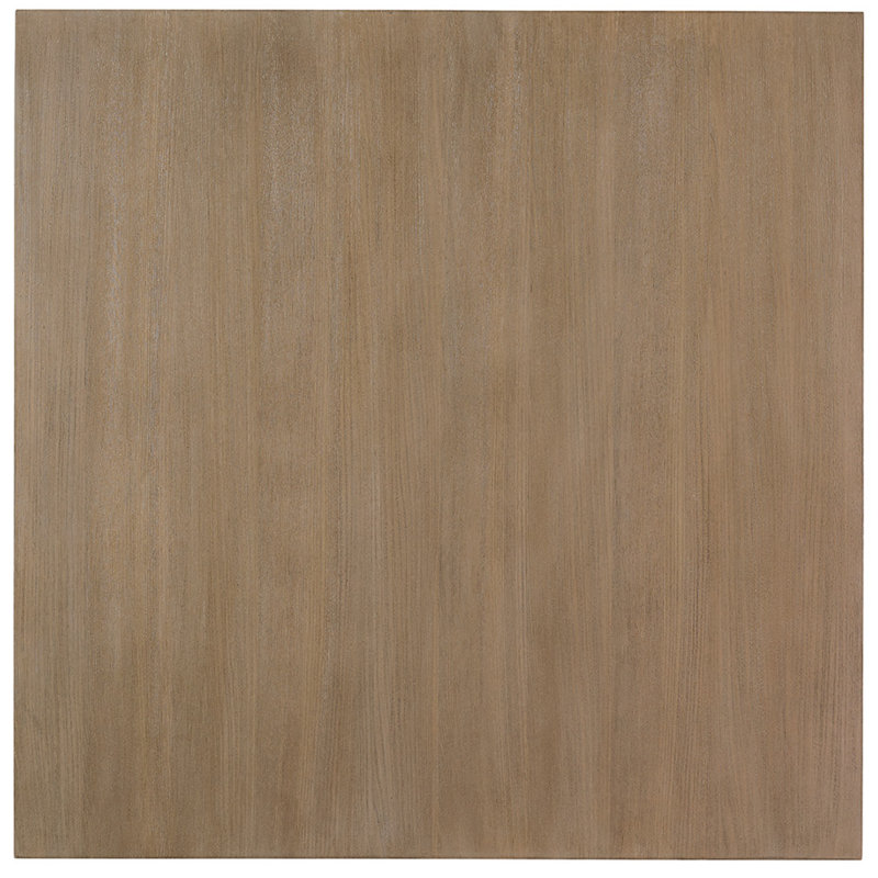 Gray Elm Veneer Square Wood Cocktail Table