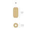 Stitches 1 - Light Pendant-27040811-27040802