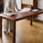 High-end solid wood dining table-2104591065