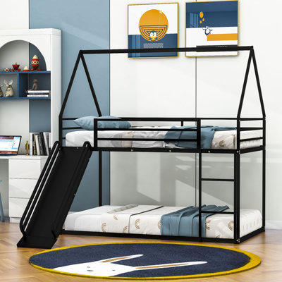 Nermal Kids Twin Over Twin Bunk Bed