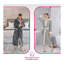 Peignoir en molleton mi-mollet avec poches et capuche-86138807-85001784