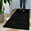 Aanuoluwa Solid Colour Shag 160cm X 230cm Area Rug