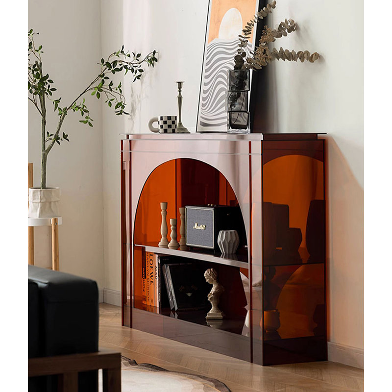 Armoire en acrylique de style français, Brun