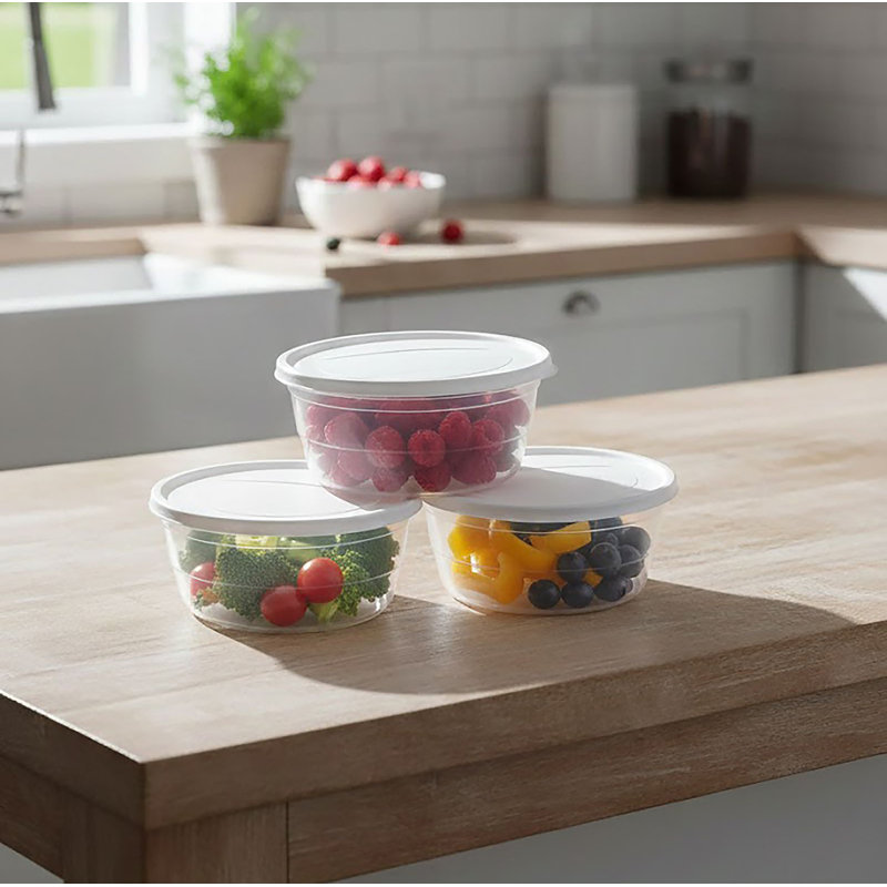 Cengiz 45ml Food Storage Container, White