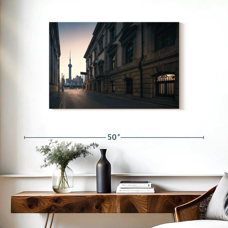 Shanghai Street, 24" H x 36" W