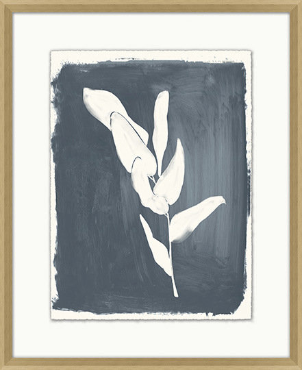 Floral Relief 4 Print