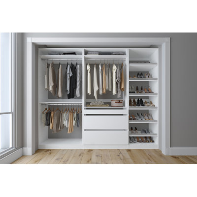 South Dakota 96" W Closet System Reach-In Sets