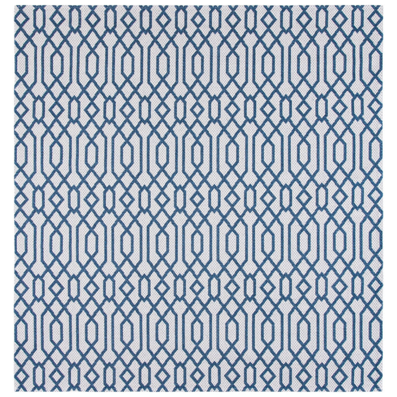 Stansfield Performance Geometric Rug, Square 6'4"