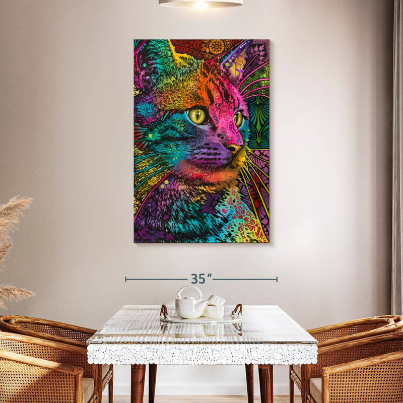 Brampt Felis, 48" H x 32" W