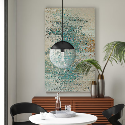 Elliot 1-Light Dimmable Globe Single Pendant