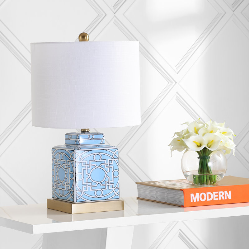 Thoman Table Lamp, Blue
