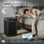 Purificateur d'air pour la grande pièce de la maison jusqu'à 1800 pi² avec filtre Hepa véritable, filtre à air avec mode de sommeil silencieux-116478894