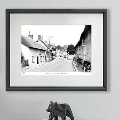 Axmouth, the Village C1955 1 Piece Single Picture Frame Wall Art