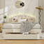 Grand lit plateforme tapissier Teddy-2131167595