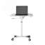 Assis pour se tenir debout, support d'ordinateur portable avec plateau de table réglable en hauteur et inclinable