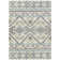Arcon Wool Southwestern Area Rug in Cream