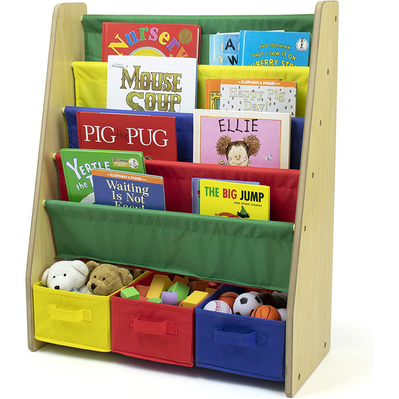64cm H X 7cm W Plastic / Acrylic Kids Book Display