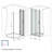 31-30"x 72" Bifold Shower Door