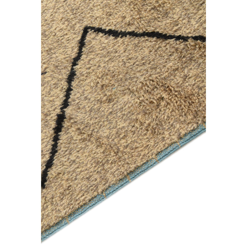 Tapis brun clair 5 x 8 Pinson