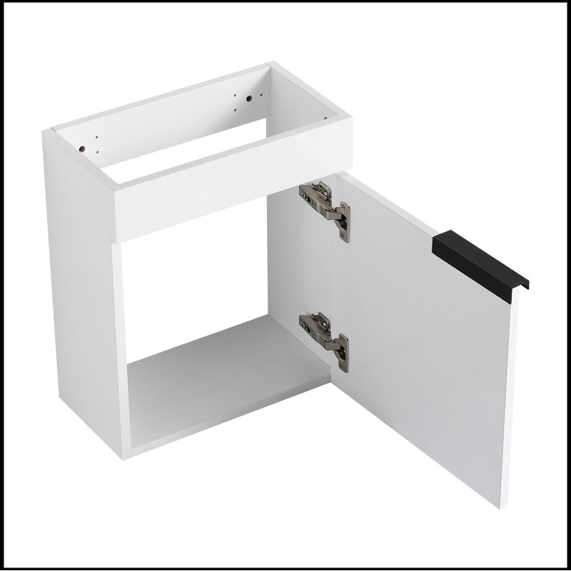 Ensemble de meuble-lavabo simple avec plateau 16,16 Rodrion