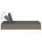 Sunbed With Floating Cushion Gray Poly Rattan-1057401102-1057401098