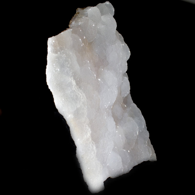 Calcédoine translucide botryoïde