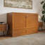 Commode et lit escamotable avec matelas 6 po, rangement et chargeur intégré Atiyah-1845478448-1845478453