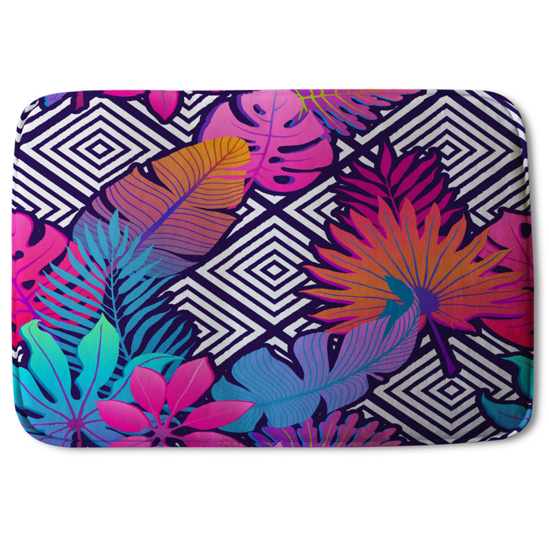 Akieba Memory Foam Non-Slip Bath Rug