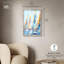 À travers le vent et les vagues Shadowbox Print Coastal Glam Decor par Art Remedy, cadre blond, 20 x 30-2137777315-2137777339