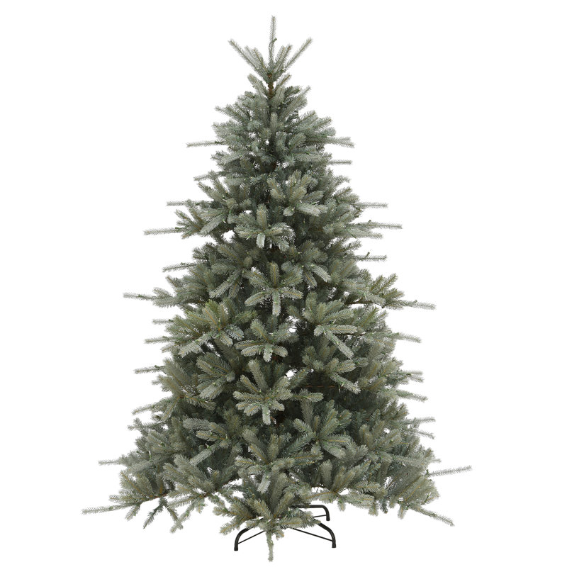 7.5 Ft. Ponderosa Blue Fir Tree With Dual Color® LED Lights