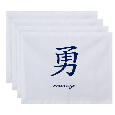 Chantilly Polyester Abstract Rectangle Placemat