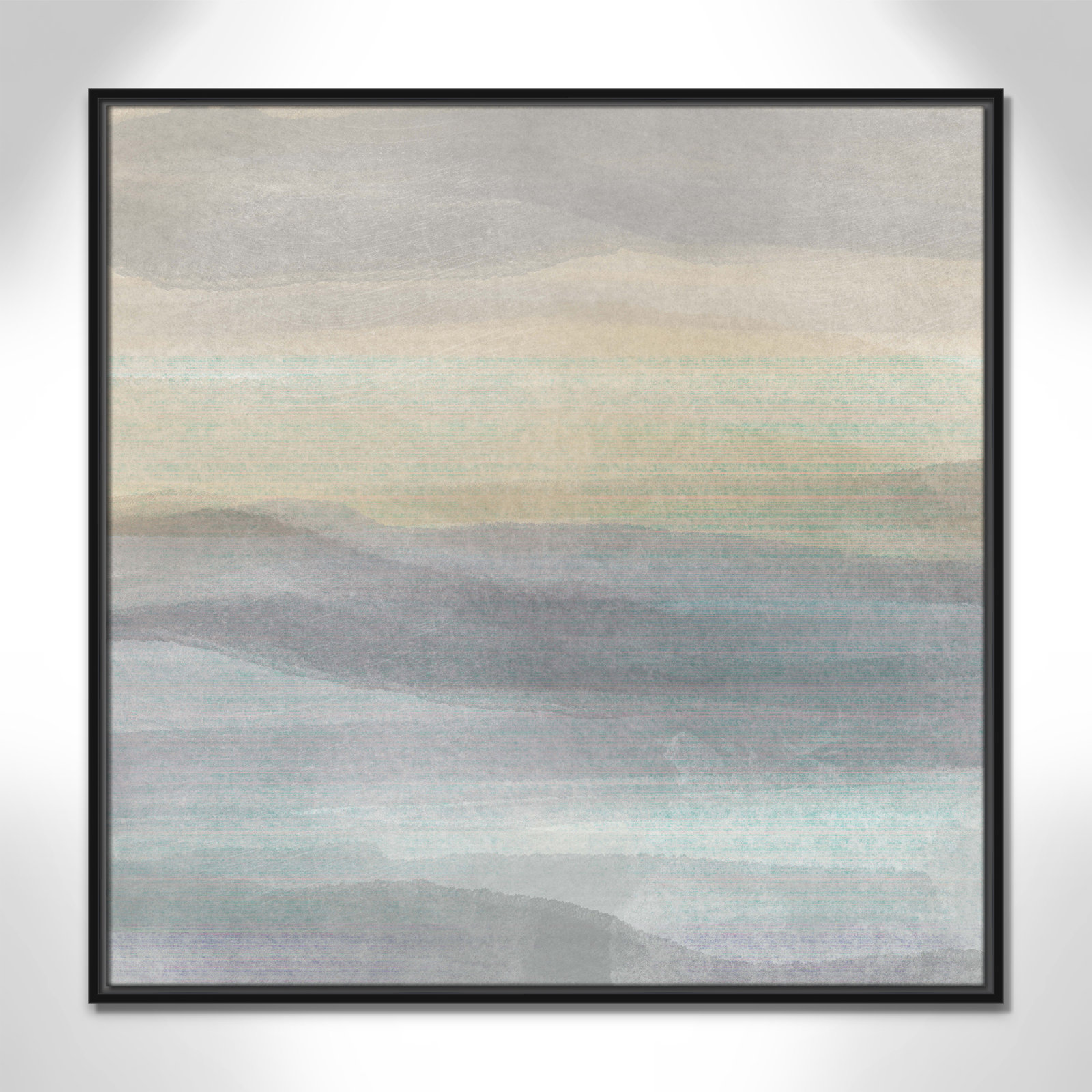 Finnian "Concept of Life" Print, Black, 31.5" W x 31.5" H