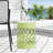 Outdoor Metal End Table -Large-1390296394