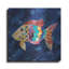 Highland Dunes «Boho Reef VI» par Wild Apple Portfolio, art mural en métal, 12 po x 12 po-1091560159