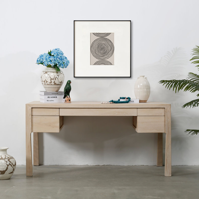 Solid Wood Writing Desk