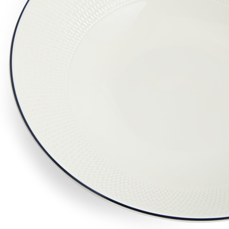 Wedgwood Gio Pasta Bowl 9in Blue Line
