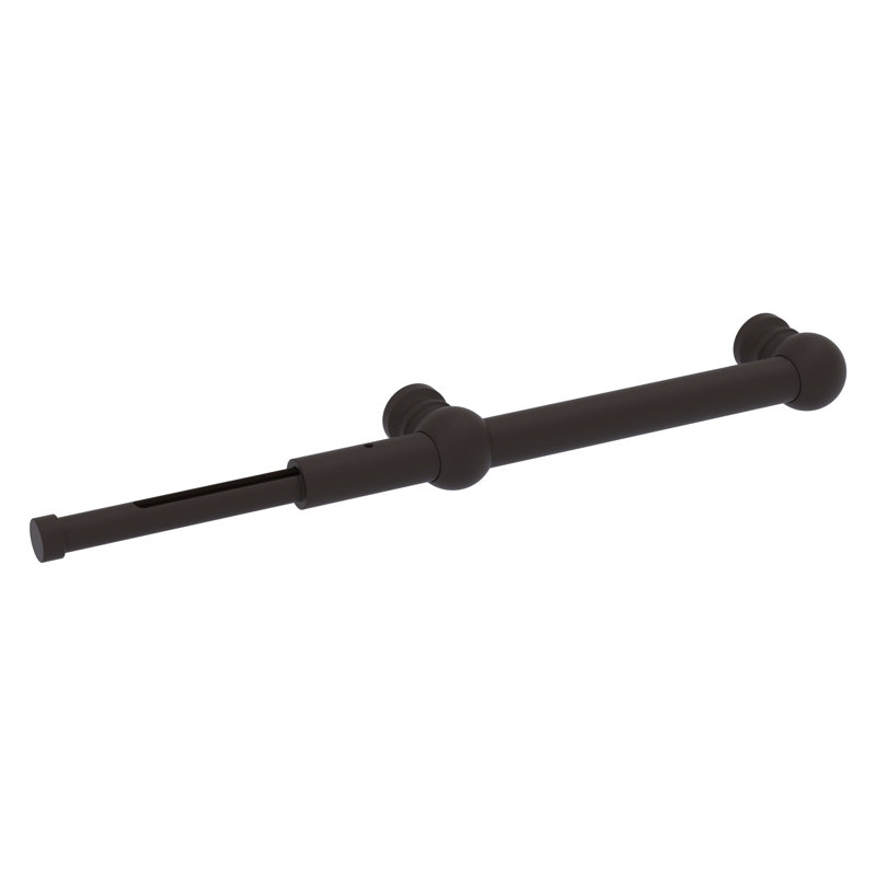 Tige de valet extensible de style traditionnel, Bronze huilé