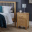 Mapleview 45cm W Solid Wood Bedside Table