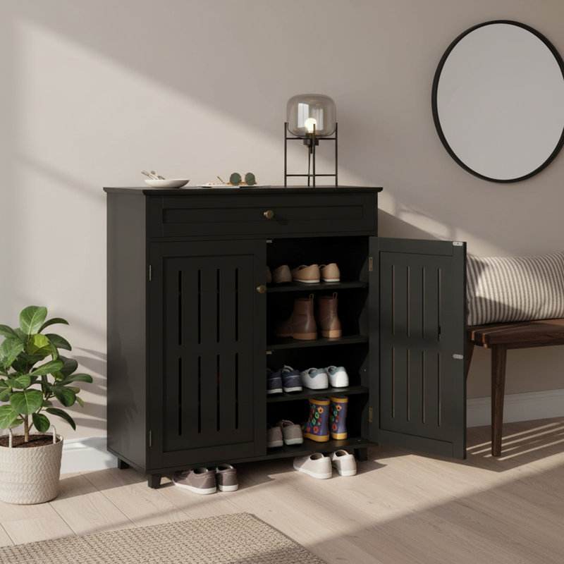 12 Pair Shoe Storage Cabinet